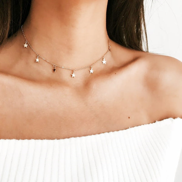 Fashion Jewelry Collier Pink Gold Rose Statement Pendant Necklace Women's Beauty and Beast Jewelry Lovers Gifts  4CND24