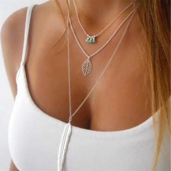 Fashion Jewelry Collier Pink Gold Rose Statement Pendant Necklace Women's Beauty and Beast Jewelry Lovers Gifts  4CND24