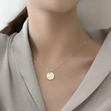 New fashion trendy jewelry copper choker multi layer necklace gift for women Boho Layering Chokers Chockers girl x242